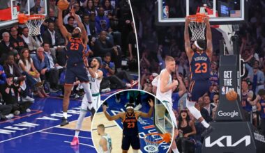 Mitchell Robinson's fingerprints were all over Knicks' big Game 4 win