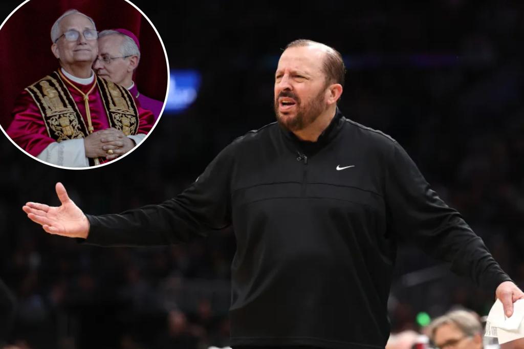 Knicks aren't buying into Pope Leo -team of destiny idea