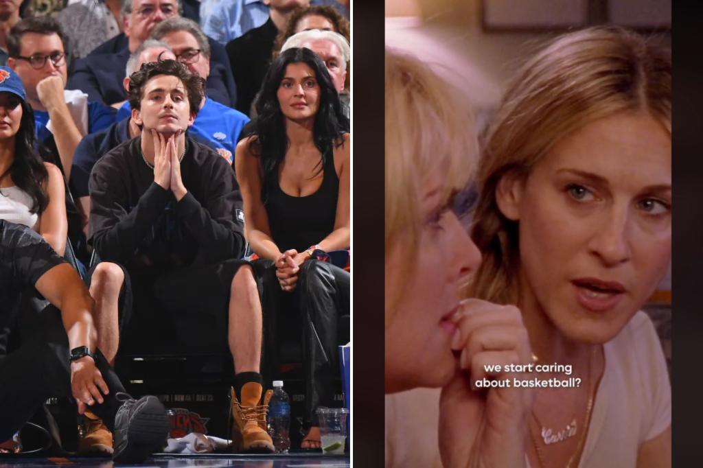 Kylie Jenner makes Knicks sex joke about Timothée Chalamet