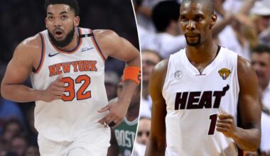 Chris Bosh on how Karl-Anthony Towns should deal with 'soft' label