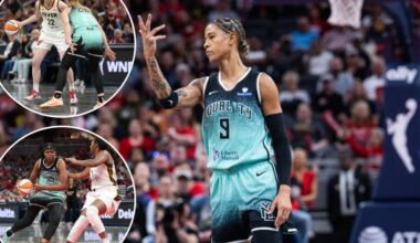 Liberty rally for thrilling win over Caitlin Clark, Fever to pass first test