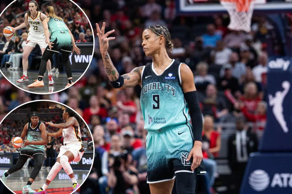 Liberty rally for thrilling win over Caitlin Clark, Fever to pass first test