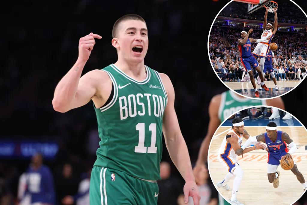 Knicks' depth issue getting major test against Celtics' bench