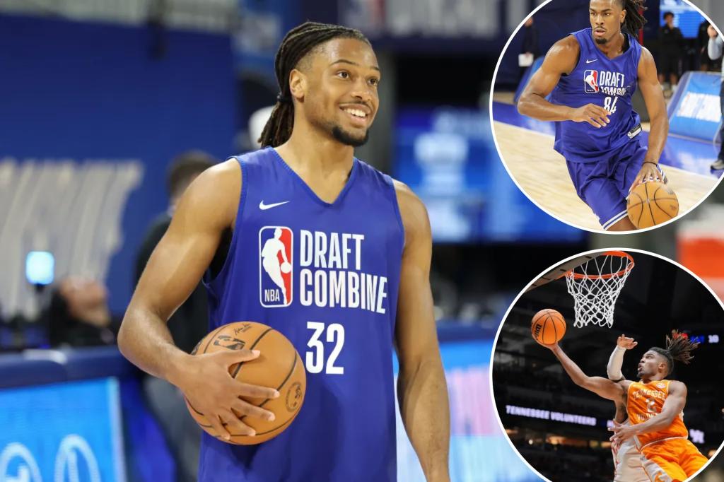 Tennessee sharpshooter Chaz Lanier makes Nets NBA draft pitch