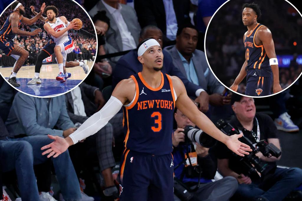 Knicks' furious rally falls just short in heartbreaking Game 2 loss