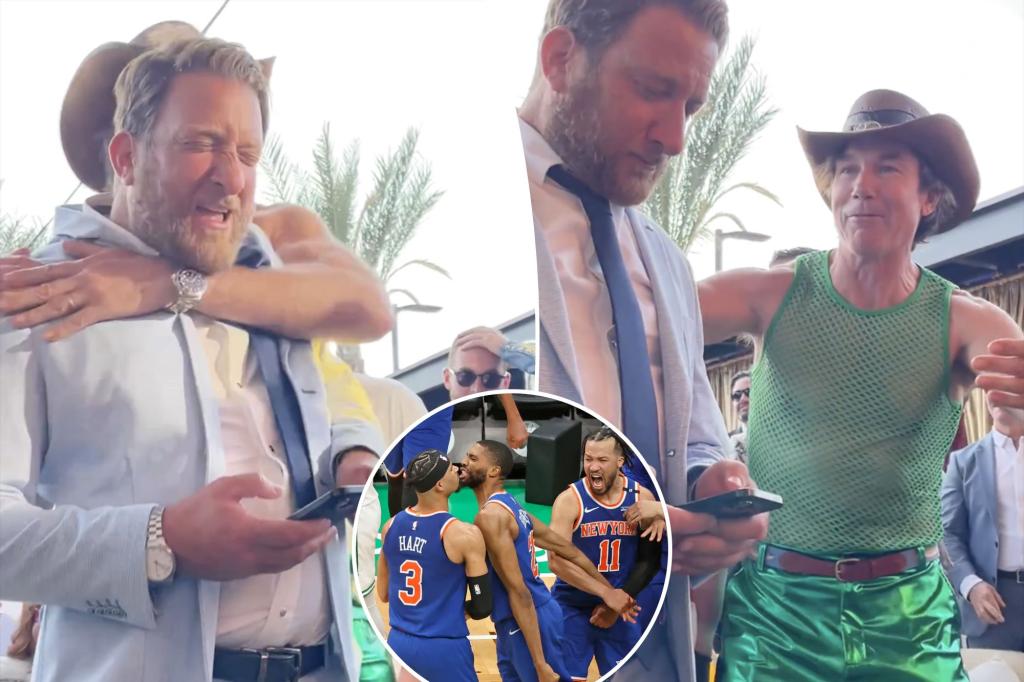 Dave Portnoy's Celtics cockiness backfired — with Jerry O'Connell torturing him