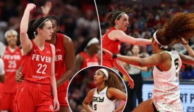 No 'malicious' intent on Angel Reese foul