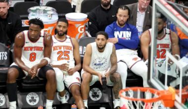 Knicks' starting five have struggled as a unit
