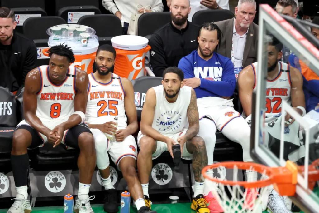 Knicks' starting five have struggled as a unit