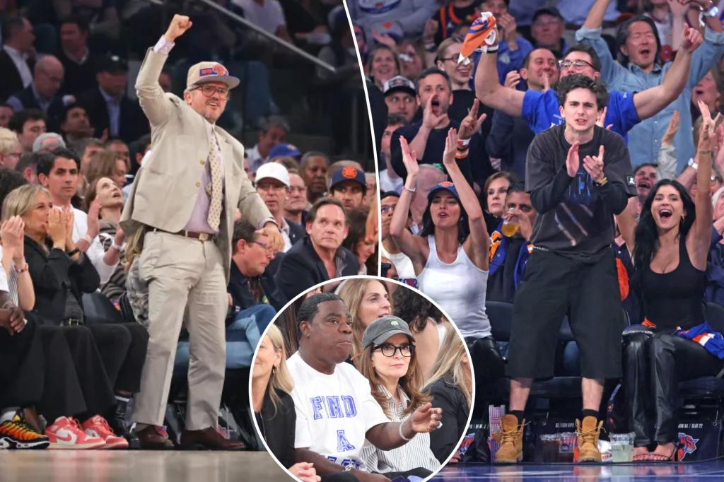 Kylie, Kendall Jenner join Timothee Chalamet for Knicks-Celtics Game 4