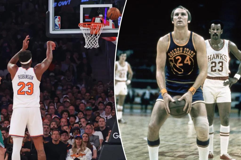 Rick Barry offers to help Mitchell Robinson with underhand fix to his Knicks free throw woes