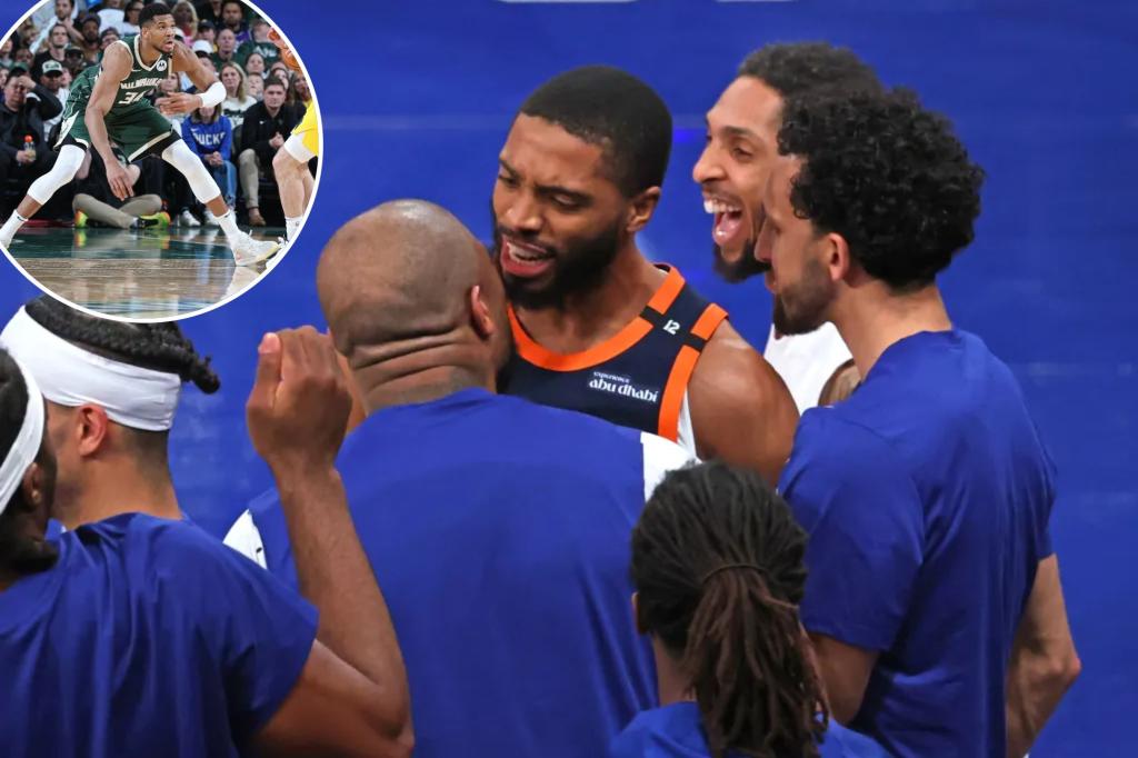 Mikal Bridges quelling any Giannis Antetokounmpo specter looming over Knicks