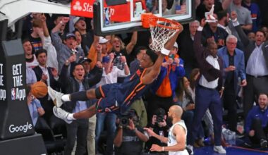 Knicks' OG Anunoby bounces back from injury scare to be 'disruptive' force