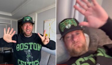 Dave Portnoy surrenders to Knicks fans in middle of Game 6 blowout