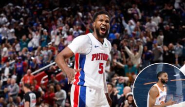 Pistons' Malik Beasley takes another shot at Knicks before Game 6