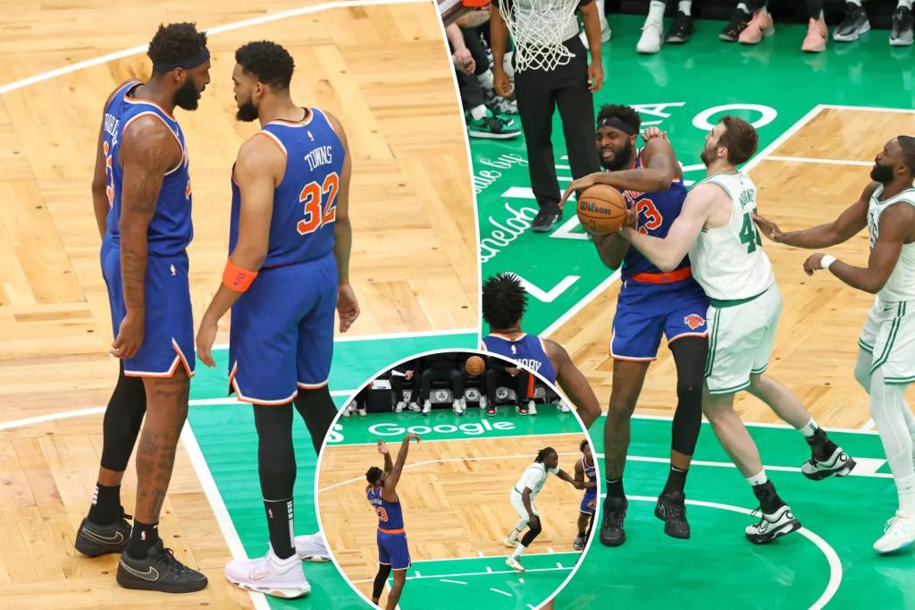 Knicks face Mitchell Robinson conundrum after Celtics exploit free throw woes