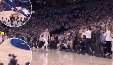 Timberwolves fan becomes unexpected part of Game 4 in crucial moment