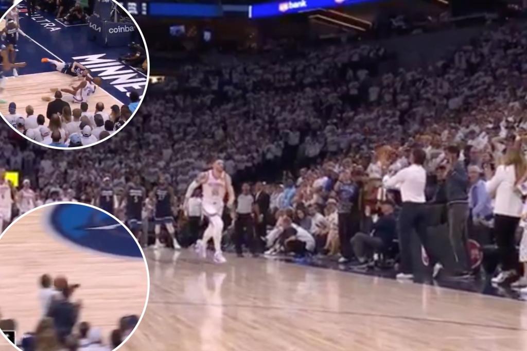 Timberwolves fan becomes unexpected part of Game 4 in crucial moment