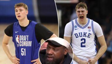 Former Celtics NBA champion Tony Allen says Cooper Flagg will be 'one-time All-Star'