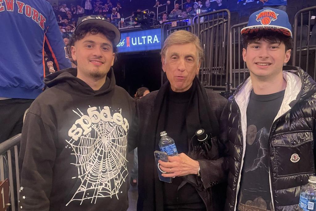 Marv Albert taking in the drama of Knicks playoff run at MSG