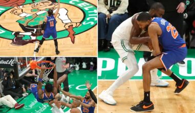 Knicks finally make Celtics statement in Game 1 win