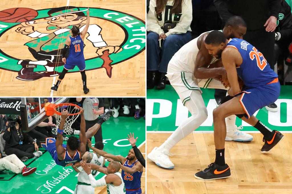 Knicks finally make Celtics statement in Game 1 win