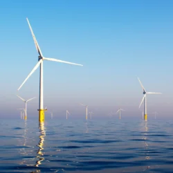 Off-shore wind turbines. Credit: Raphael Ruz/Shutterstock