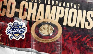 Sooners named 2025 SEC Softball Tournament Co-Champions