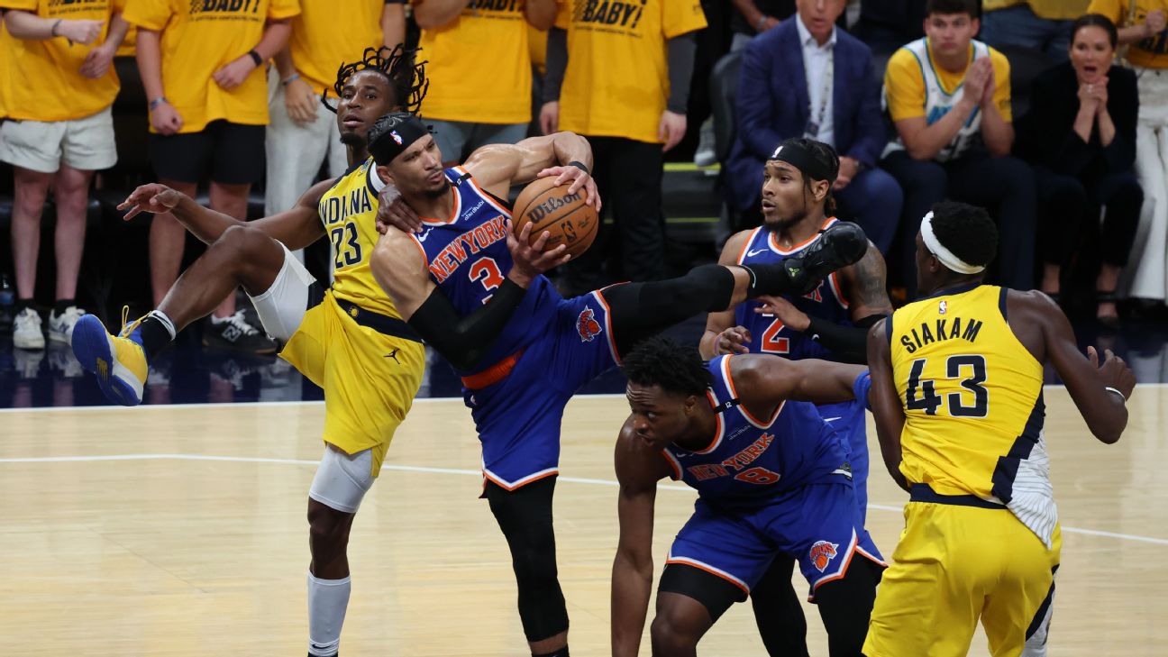 NBA conference finals: Bets that stand out for Pacers-Knicks Game 5