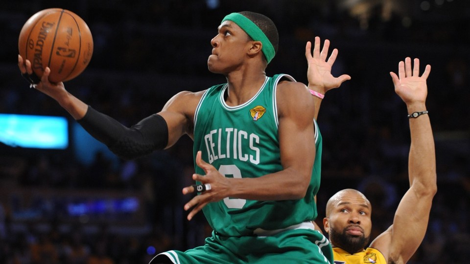 Rondo won with the two most storied franchises in basketball history