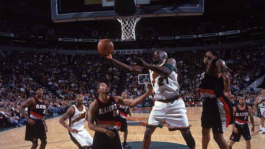 Seattle Sonics NBA expansion Portland Trail Blazers...