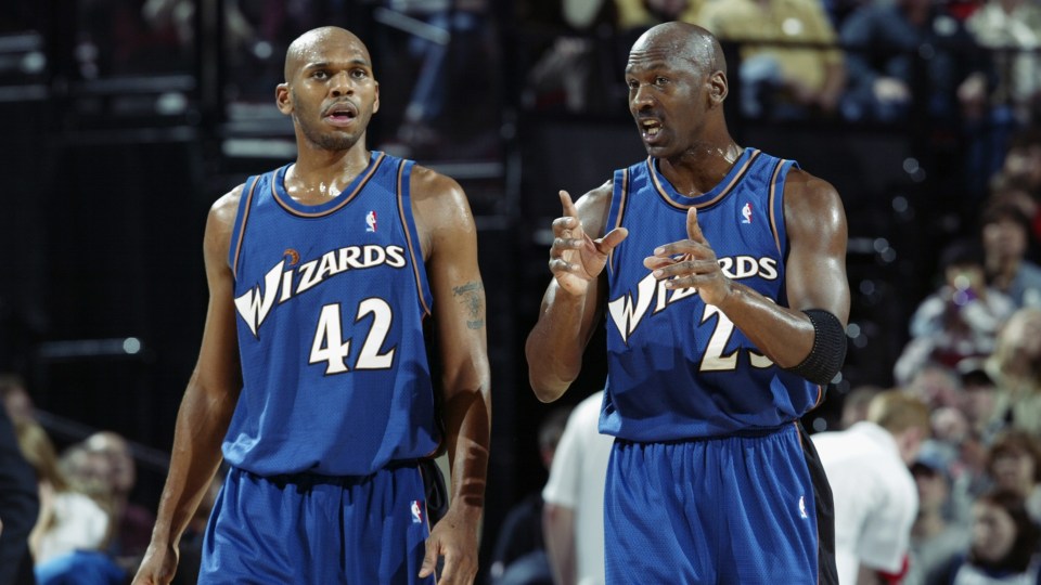 Stackhouse found it frustrating to play alongside his idol MJ in Washington