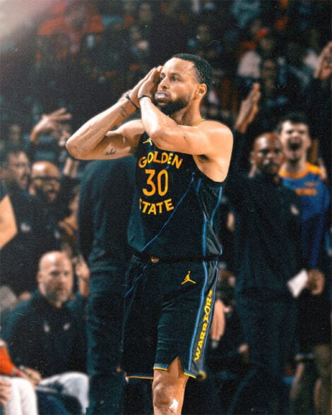 Stephen Curry celebration