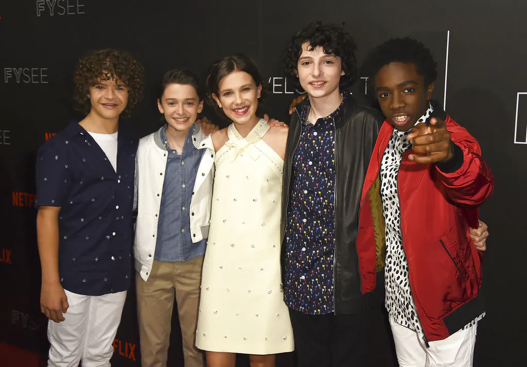 Stranger Things cast in 2017 Stranger Things cast in 2017