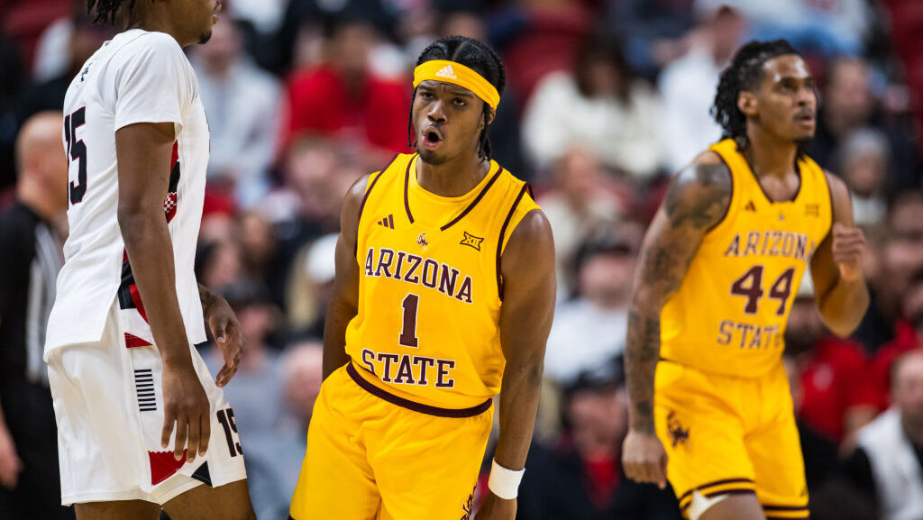 Alston Mason reacts. The Sun Devils alum is among those to earn pre-NBA Draft workouts from the Sun...