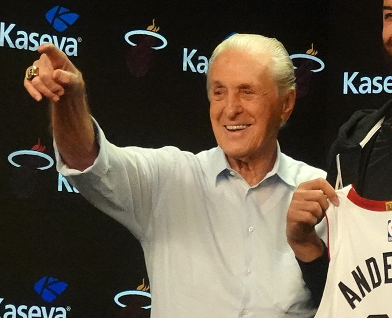 Did Pat Riley's choice of words a year ago doom Miami Heat?