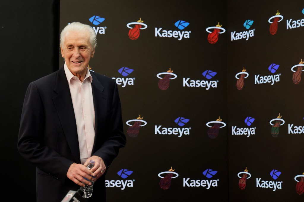 Did Pat Riley truly hint of big Miami Heat things ahead?