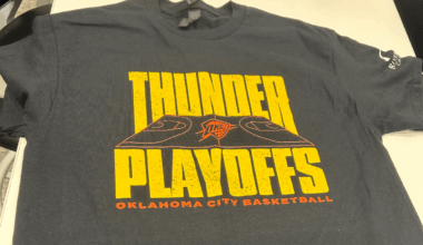 Thunder reveal Game 2 playoff shirt ahead of semifinals matchup with Nuggets
