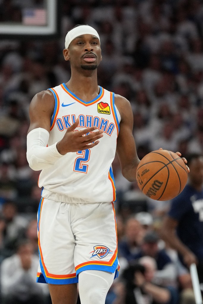 Reigning NBA MVP Shai Gilgeous-Alexander could be headed to an NBA FInals berth with a win Wednesday.  