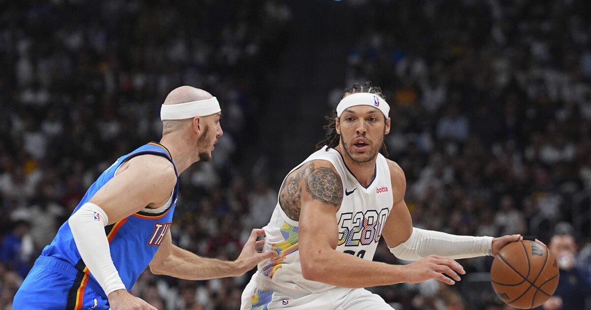 Nuggets' Aaron Gordon 'in doubt' for Game 7 against OKC due to hamstring strain