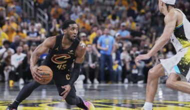 Cavs' Donovan Mitchell questionable for Game 5