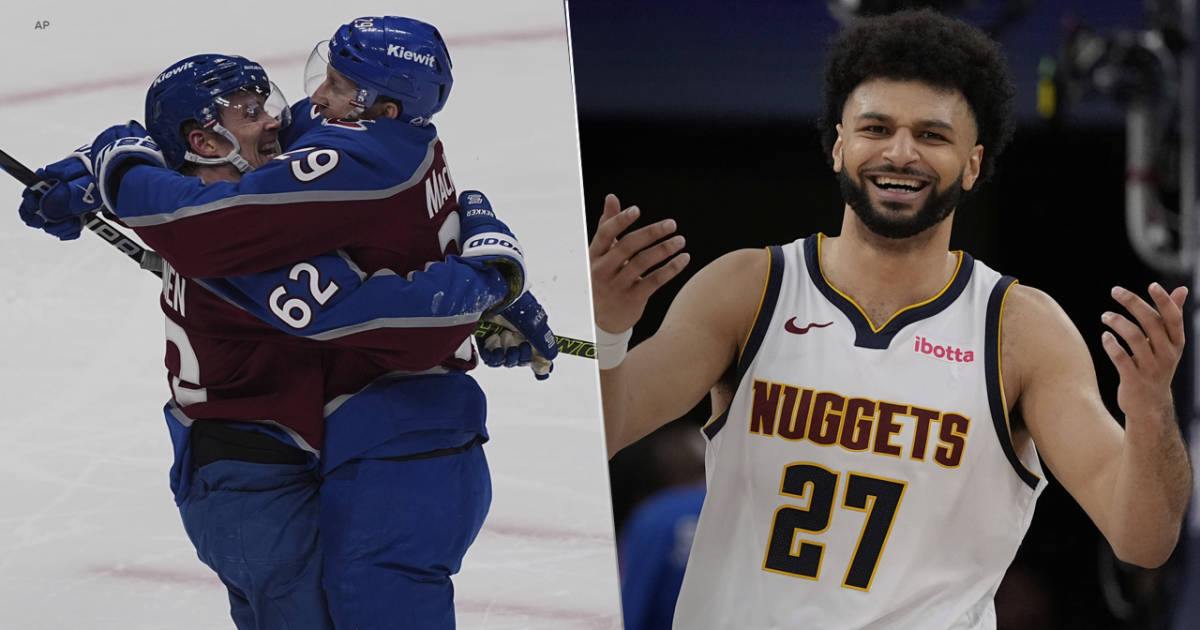 Avs surge, Nuggets stumble to game 7s in the first round of NHL and NBA playoffs