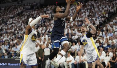 Timberwolves beat Warriors in Game 5 to reach Western Conference finals for 2nd straight year