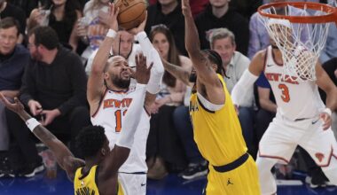 Brunson, Towns carry Knicks to 111-94 victory that cuts Pacers' series lead to 3-2