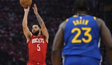 Rockets cruise past Warriors in Game 5 to avoid elimination
