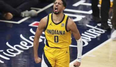 Pacers lift ban on Tyrese Haliburton's father for Game 4