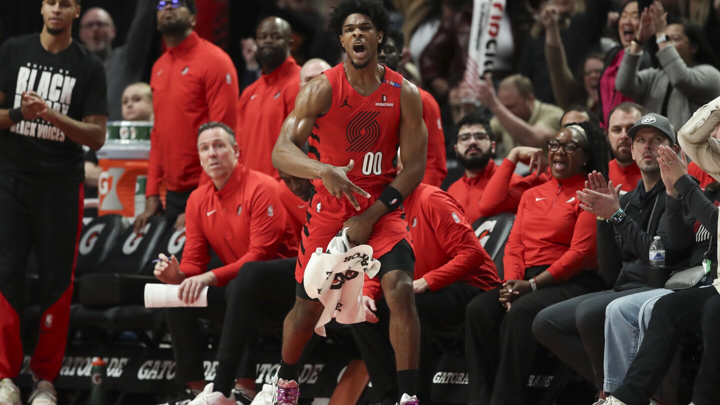 Young Trail Blazers ride a wave of 6 straight wins and defying expectations