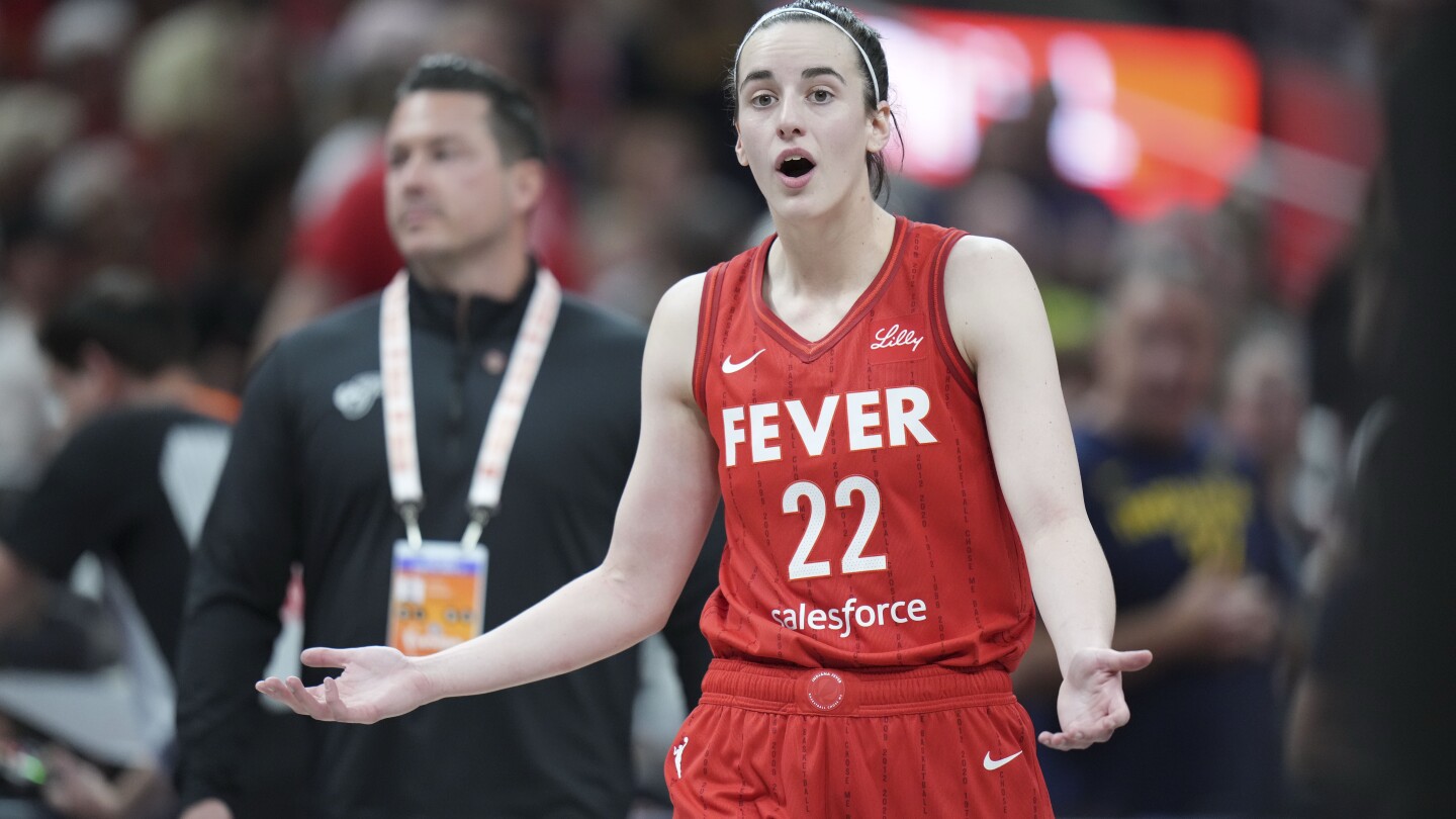 Caitlin Clark says it was too loud to hear alleged racial comments but supports WNBA investigation