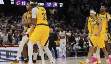 Haliburton's 3 with 1.1 seconds left gives Pacers 120-119 stunning win over Cavs and 2-0 series lead