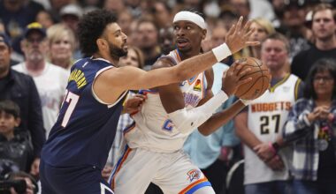 Nuggets and Thunder combine for 25 points, tied for fewest in 1st quarter of NBA playoff game